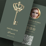 Personalized Business Card for Realtors (Design & Print Service) - Real Estate Store