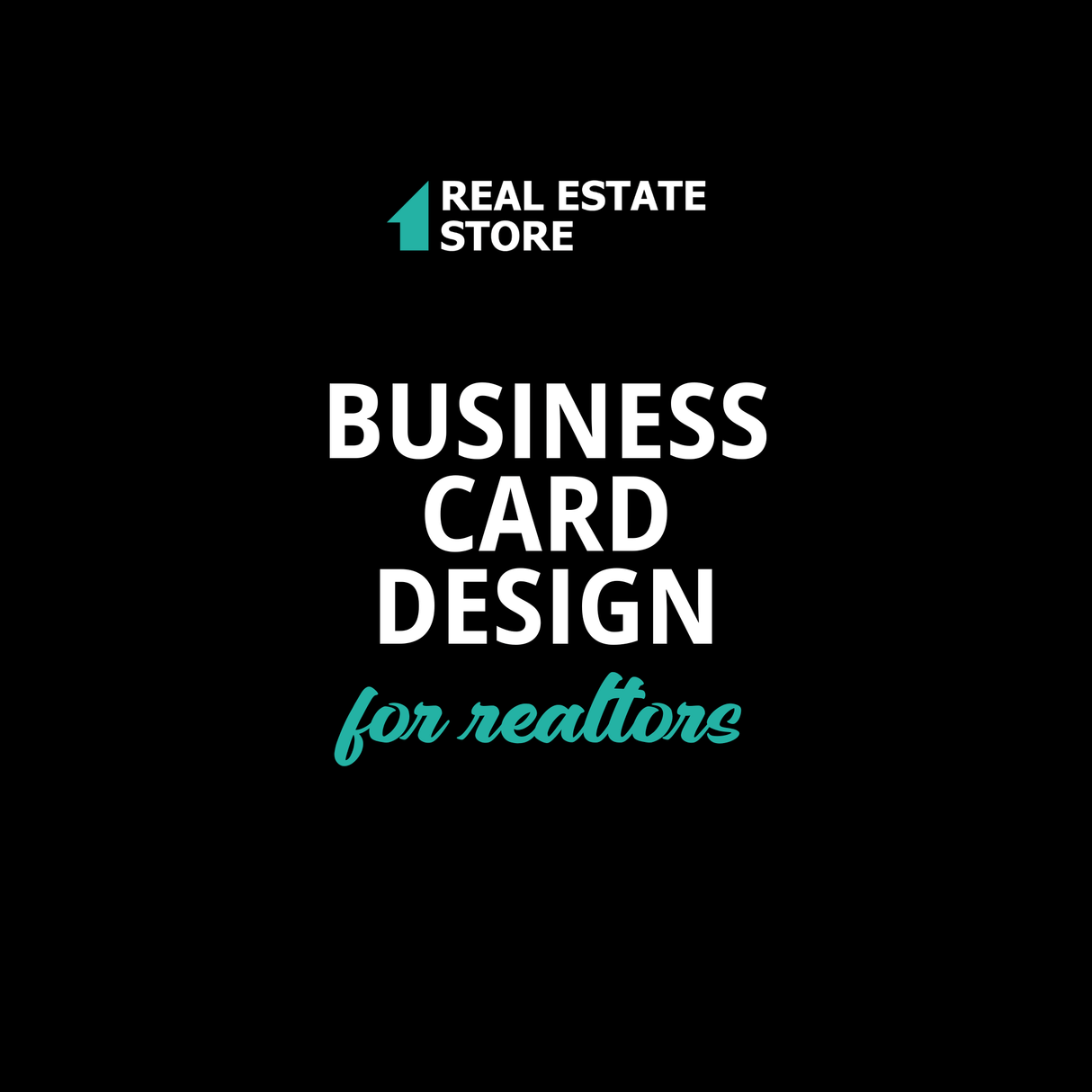 Personalized Business Card for Realtors (Design & Print Service) - Real Estate Store