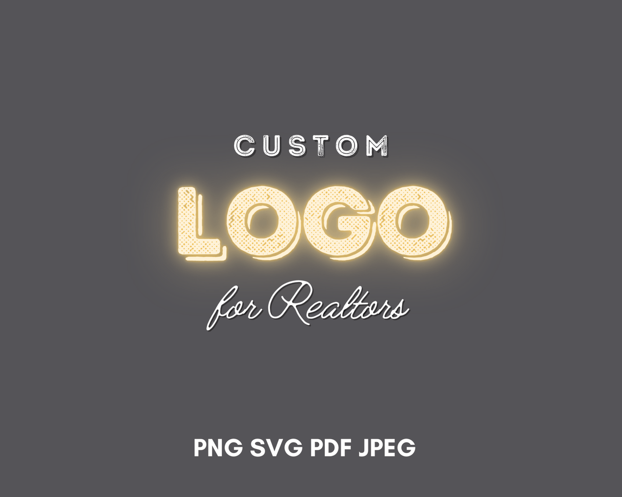Personalized Logo Design Services for Realtors - Real Estate Store