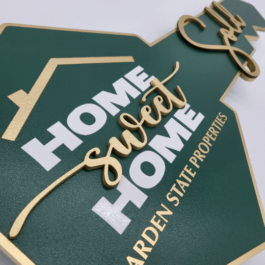 Personalized Sign «Home Sweet Home» - Real Estate Store