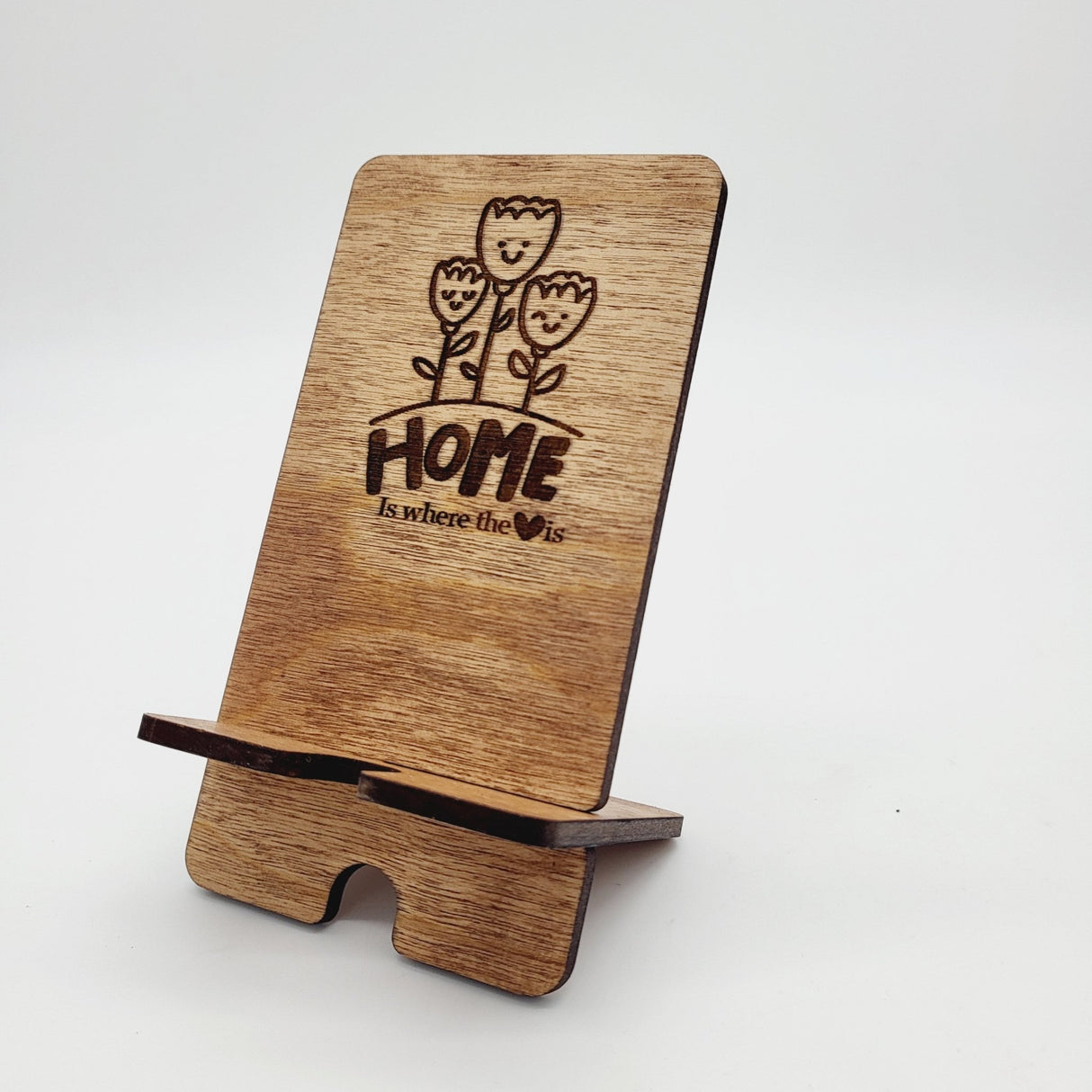Phone Stand «Home is where the Heart is» - Real Estate Store