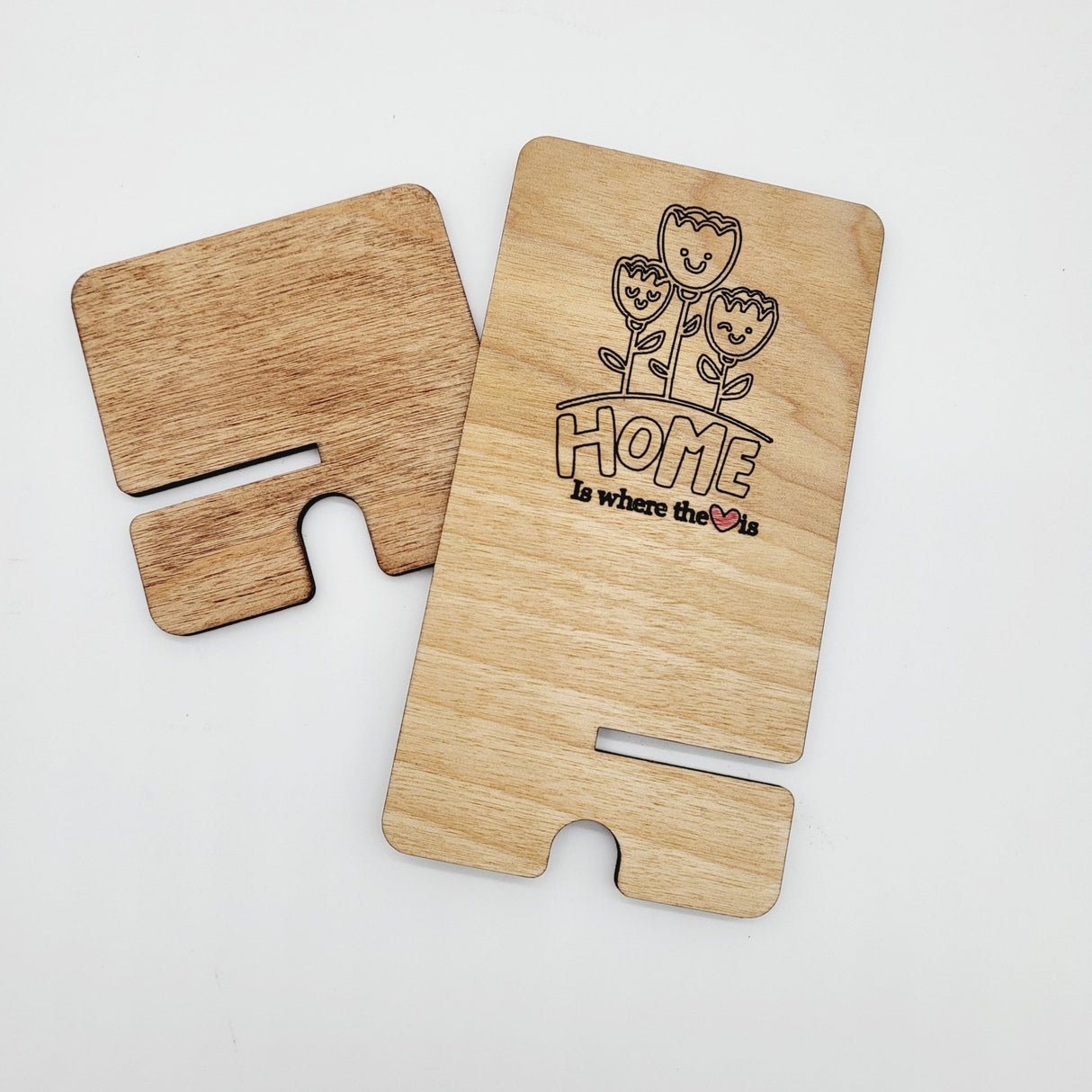Phone Stand «Home is where the Heart is» - Real Estate Store
