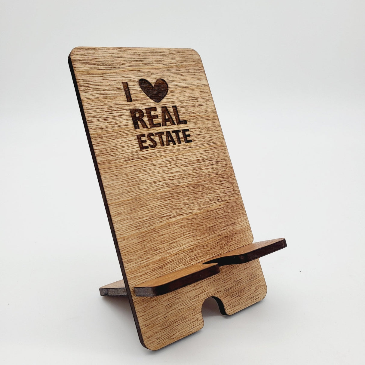 Phone Stand «I Love Real Estate» - Real Estate Store