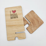 Phone Stand «I Love Real Estate» - Real Estate Store