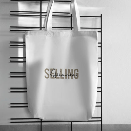 Real Estate Canvas Tote Bag «Selling 'your state'» - Real Estate Store