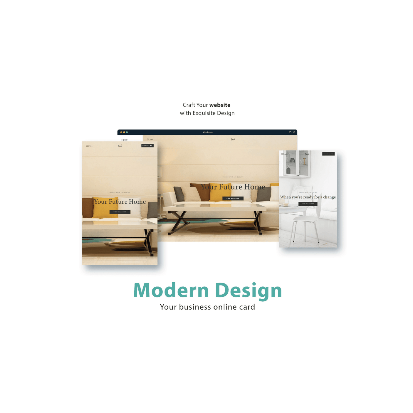 Real Estate Personal Website Template - Lola - Real Estate Store