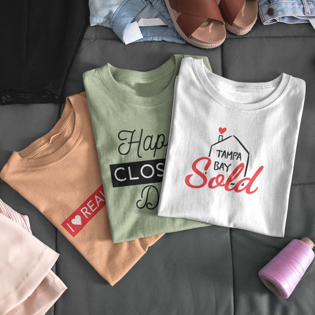 Real Estate T-Shirt «Happy Closing Day» - Real Estate Store