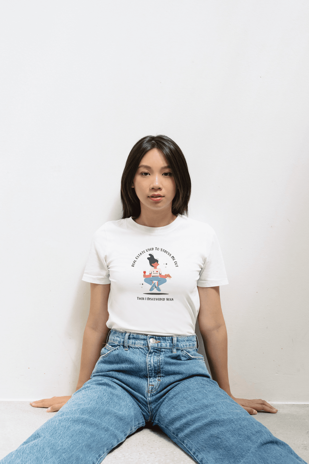 Realtor + Yoga T-shirt - Real Estate Store