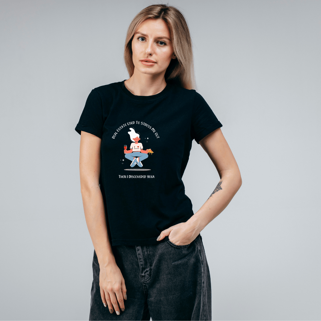 Realtor + Yoga T-shirt - Real Estate Store