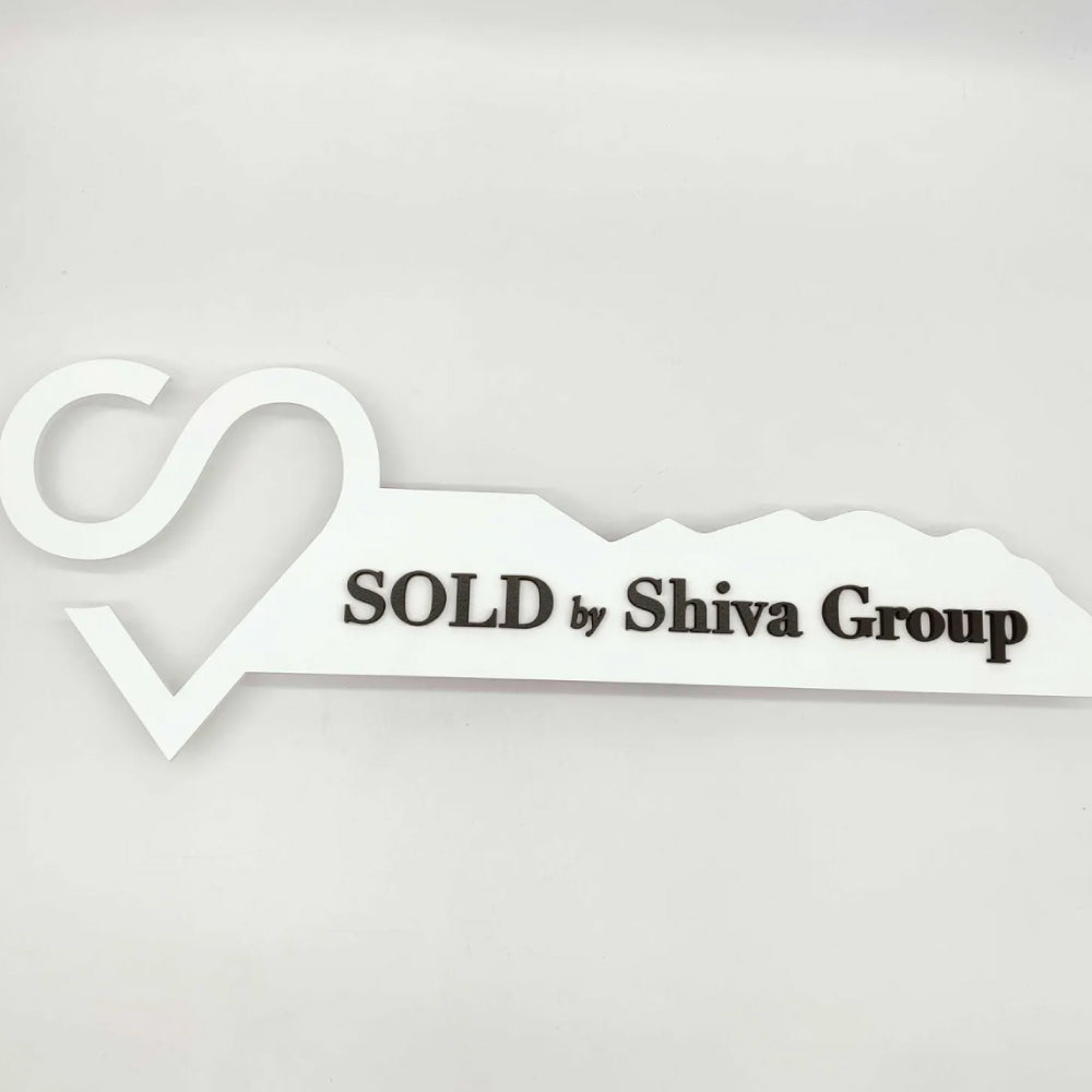 Heart Key Sign for Realtor