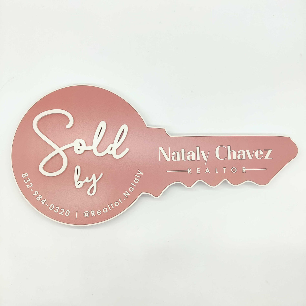 Round Shaped Girlish Real Estate Sign - Real Estate Store