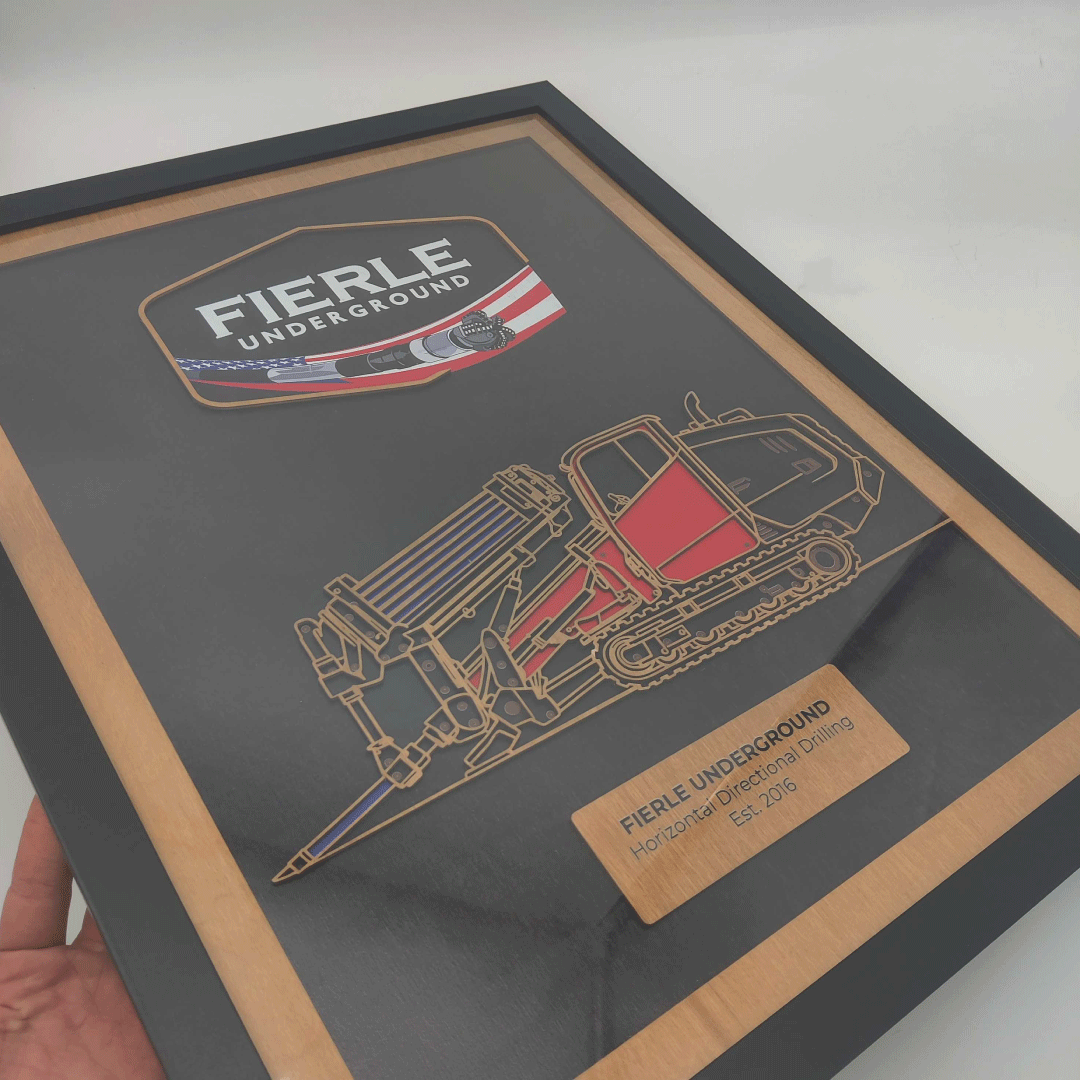 CUSTOM Laser Cut Logo Art Personalized Corporate Gift