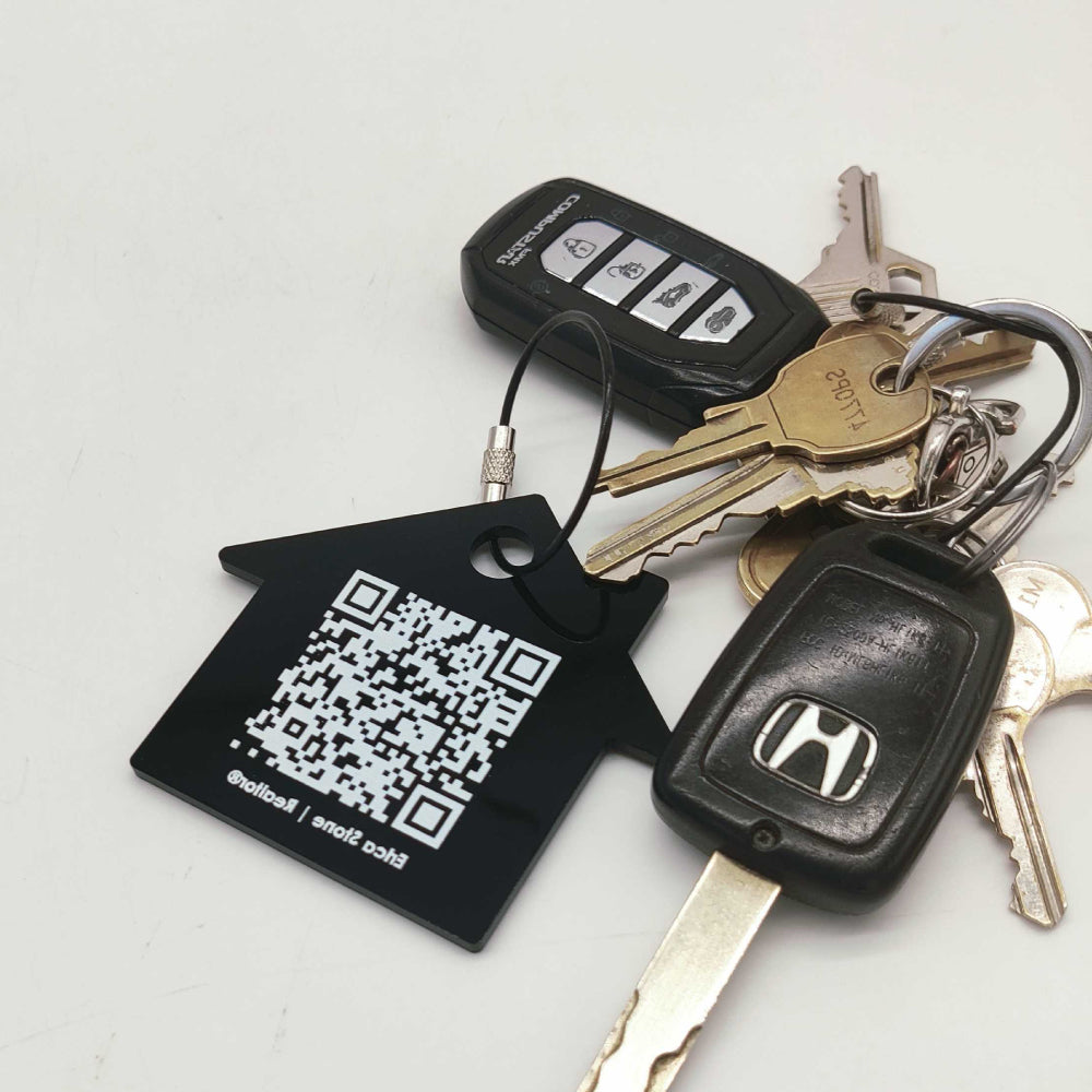 Custom House Key Chain for Realtor