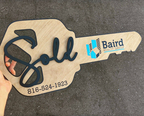 Sold Sign - Real Estate Store