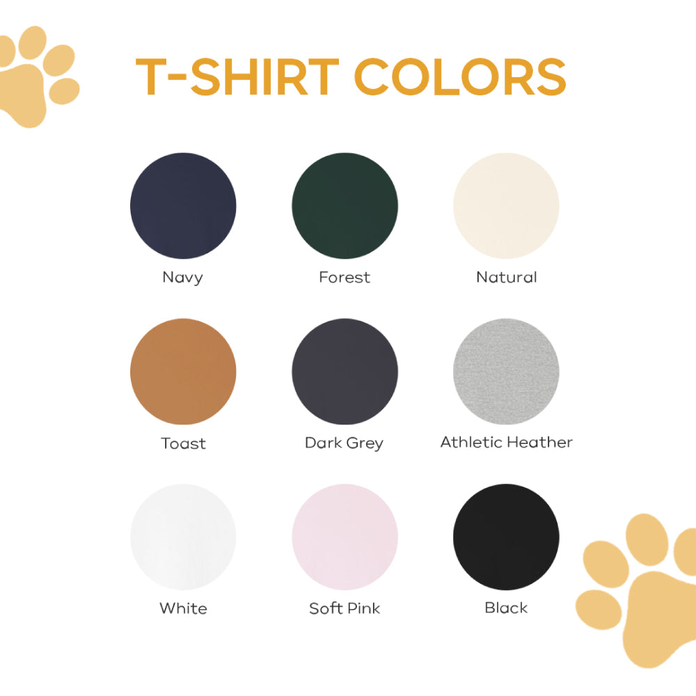 Vintage Pet T-Shirt Custom Dog or Cat Photo & Name