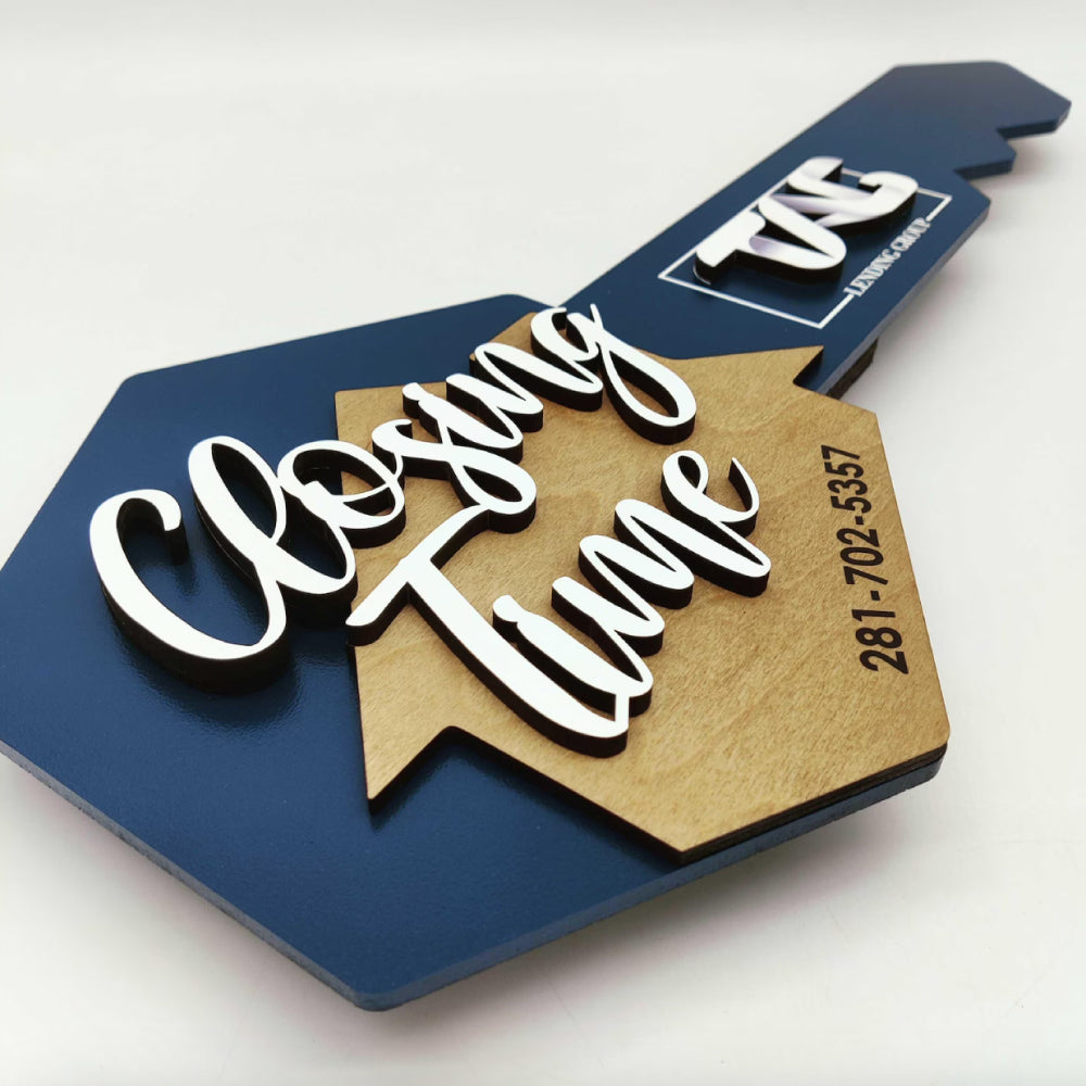 Closing Time Realtor Sign