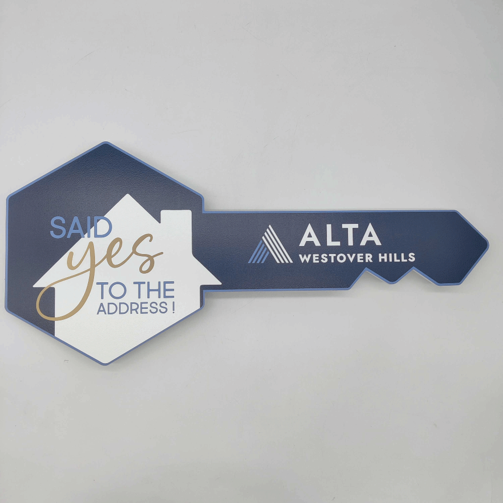 Flat Said Yes To The Address Realtor Sign