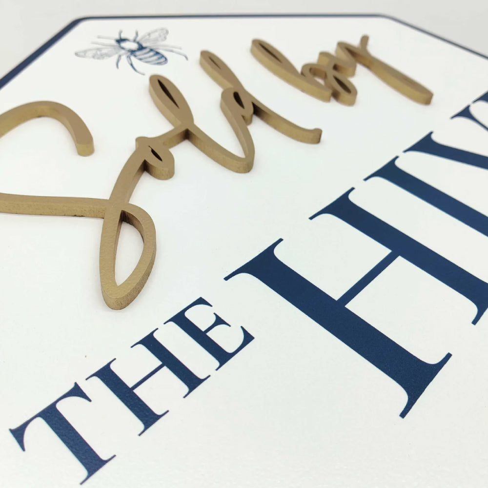 Hexagon Sold sign Realtor Closing Custom