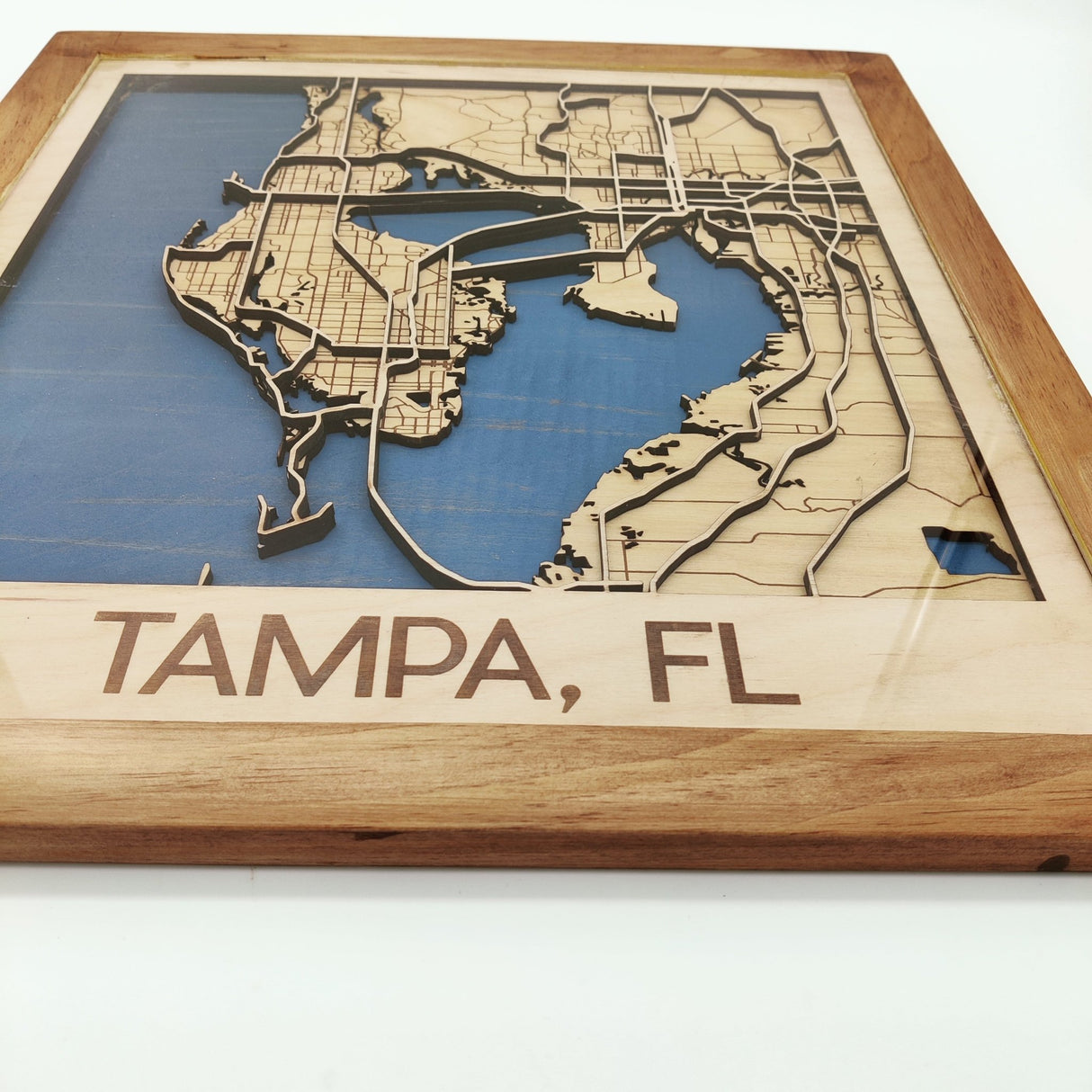 «Wooden Map of the City» - Real Estate Store