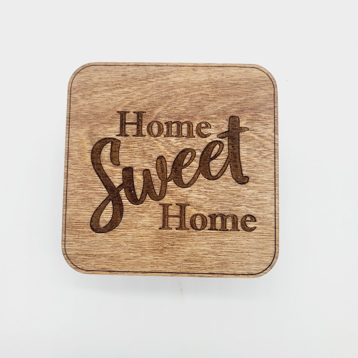 «Wooden Real Estate Coasters» - 4pc - Real Estate Store