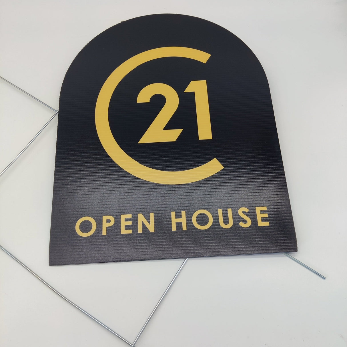 Yard Sign Arched Open House - Real Estate Store