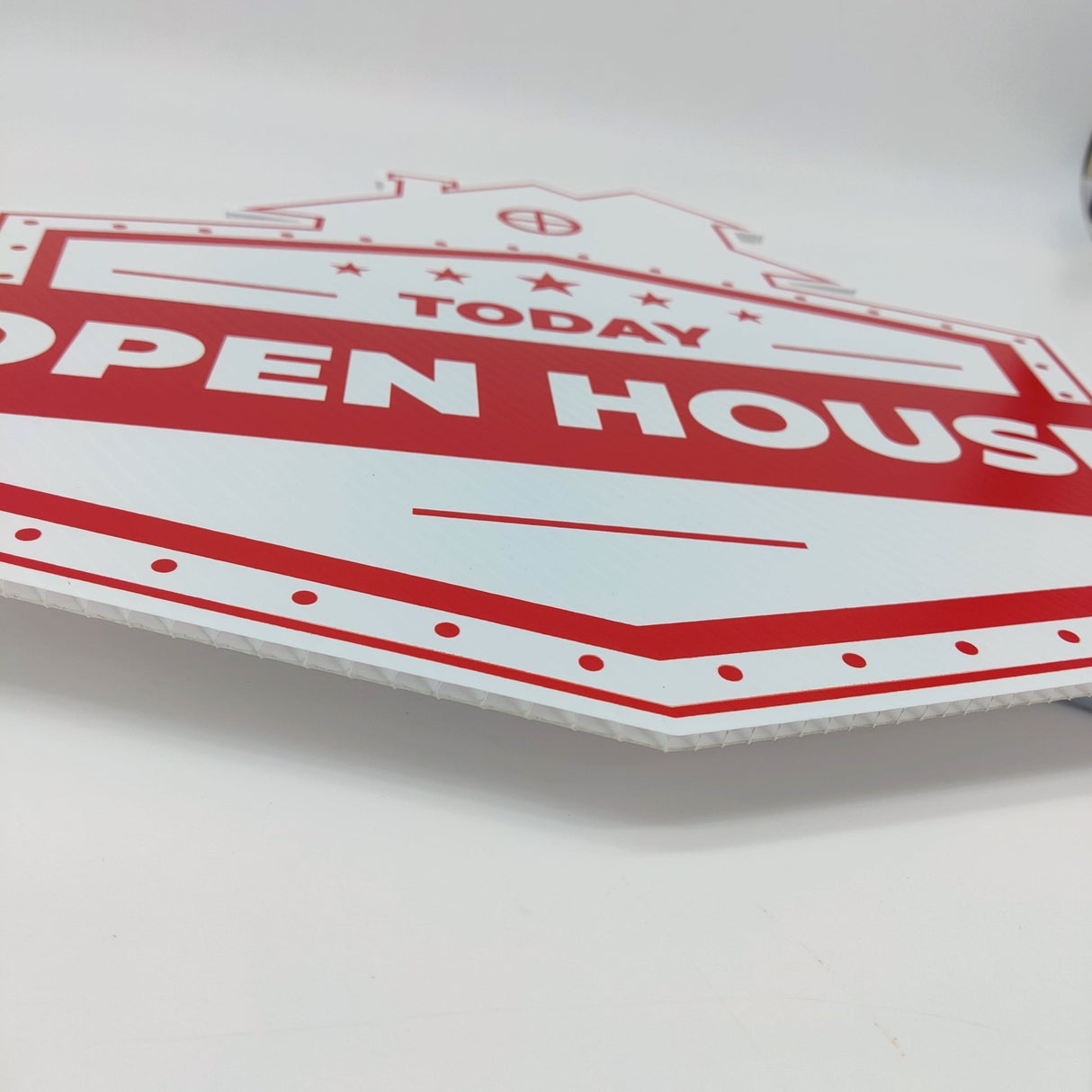 Yard Sign Open House Sign Multiple Houses Shape - Real Estate Store