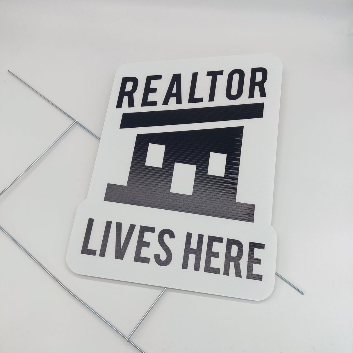Yard Sign «Realtor Lives Here» - Real Estate Store