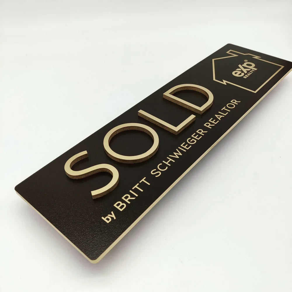 Rectangle Signs – Real Estate Store
