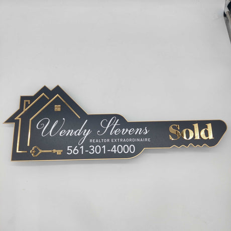 House Sold Key Sign