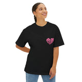 Real Estate T-Shirt "Real Estate" heart shaped text pink