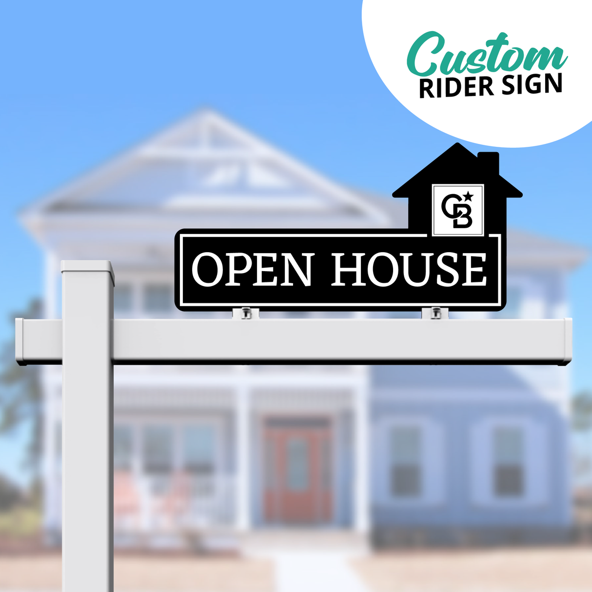 Realtor Rider Sign "CB"