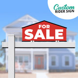 Real Estate Sign Rider "for Sale"