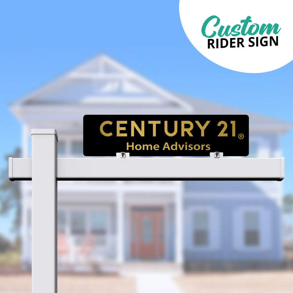Custom Realtor Sign Riders Real Estate Sign Rider
