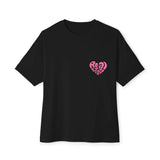 Real Estate T-Shirt "Real Estate" heart shaped text pink