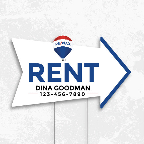 Rent Yard Sign