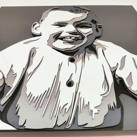 3D Layered Portrait - Real Estate Store