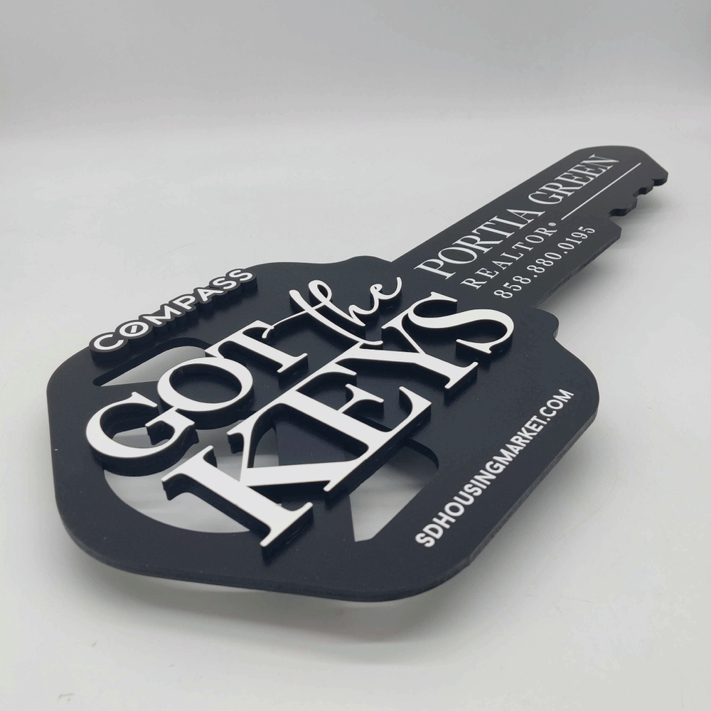 Store Keys Sign Got the keys sign – Real Estate Store