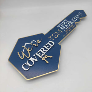 View All Key Shaped Signs