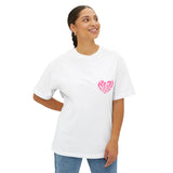 Real Estate T-Shirt "Real Estate" heart shaped text pink