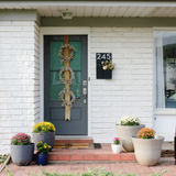 Curb Appeal Address Planter