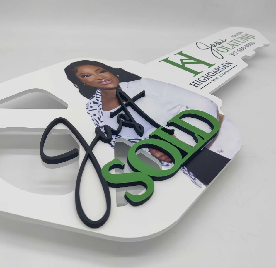 Just Sold Photo sign with Photo