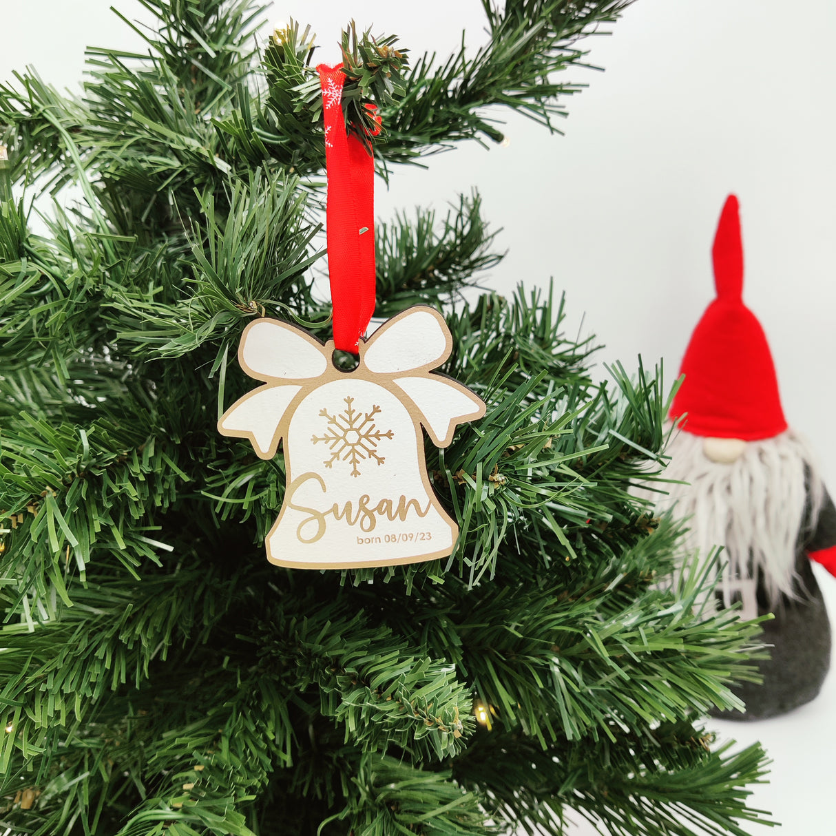 Personalized Christmas Ornament - Bell