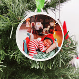 Christmas Ornament with a Baby Photo 