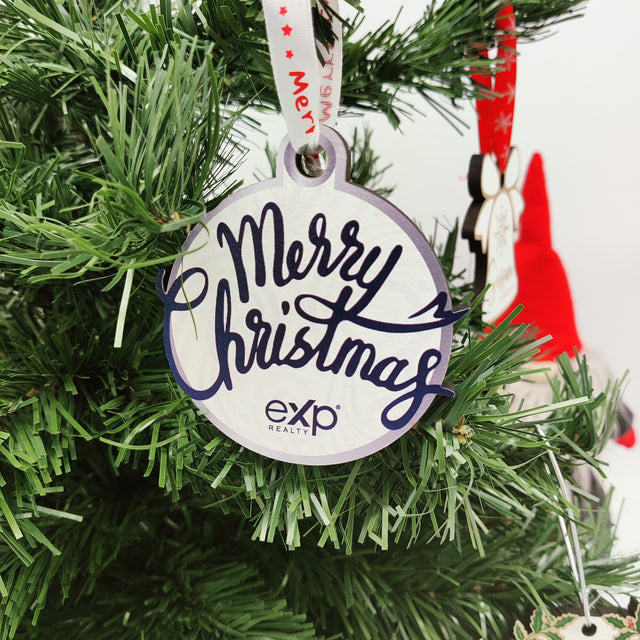 Real Estate Custom Christmas Ornament