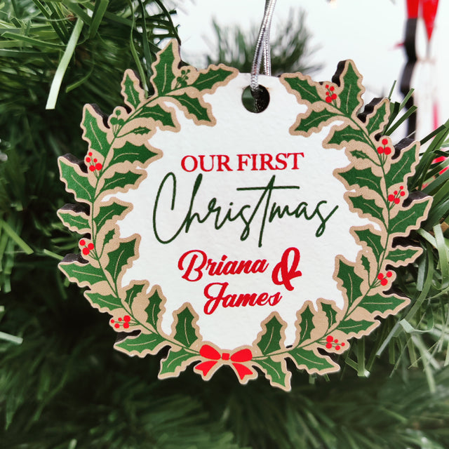 Our First Christmas - Ornament 