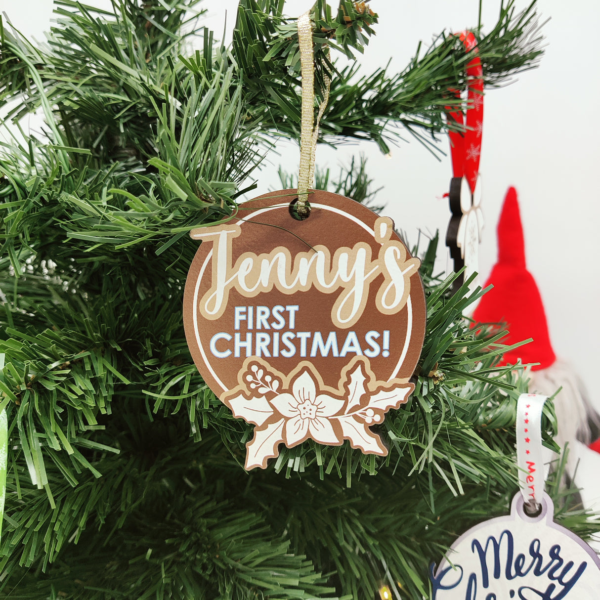 Real Estate Store personalized ornament