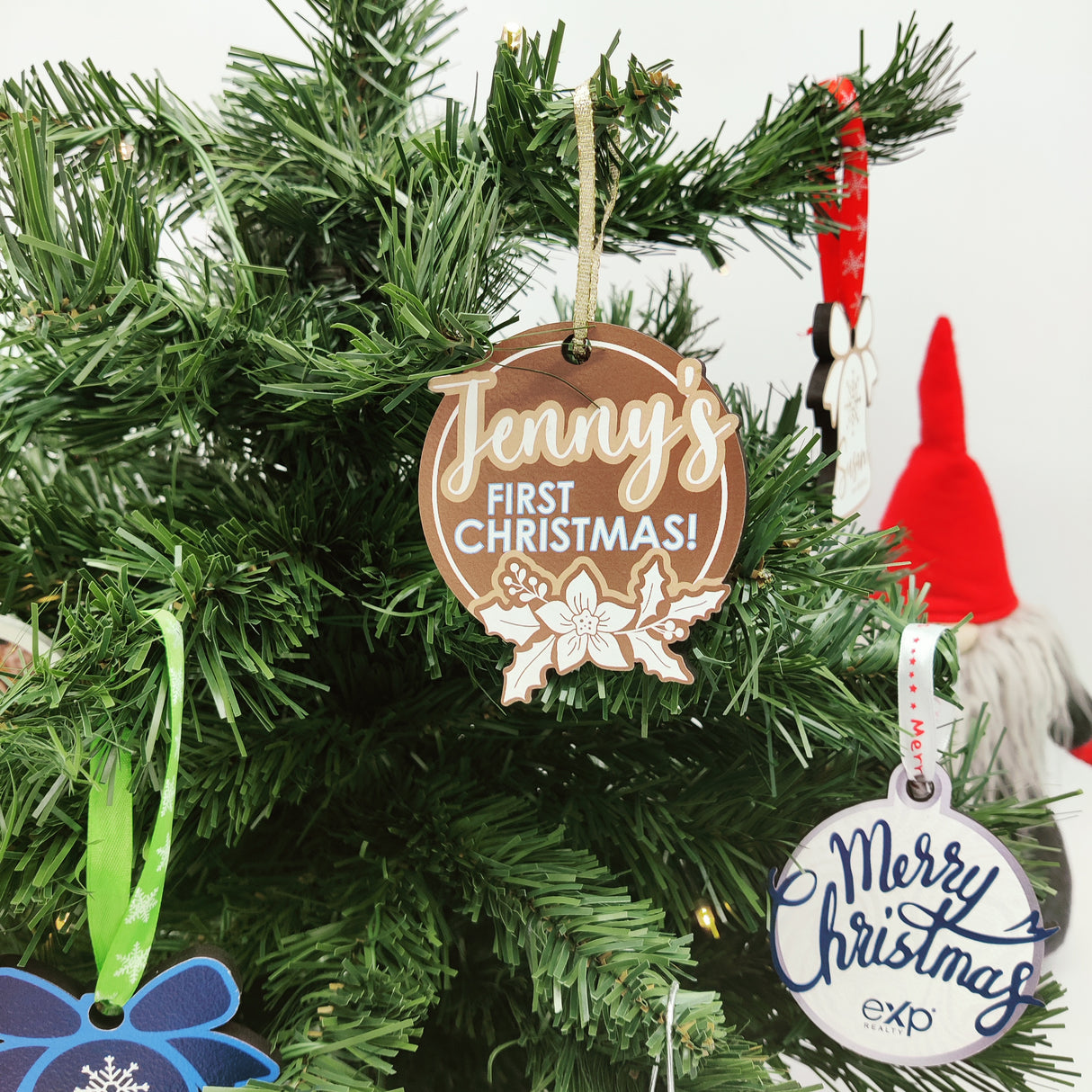 Christmas Tree Personalized ornaments
