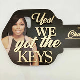 Key Shaped Props "Home Girl" Black