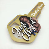 Key Shaped Props "Home Girl" Gold