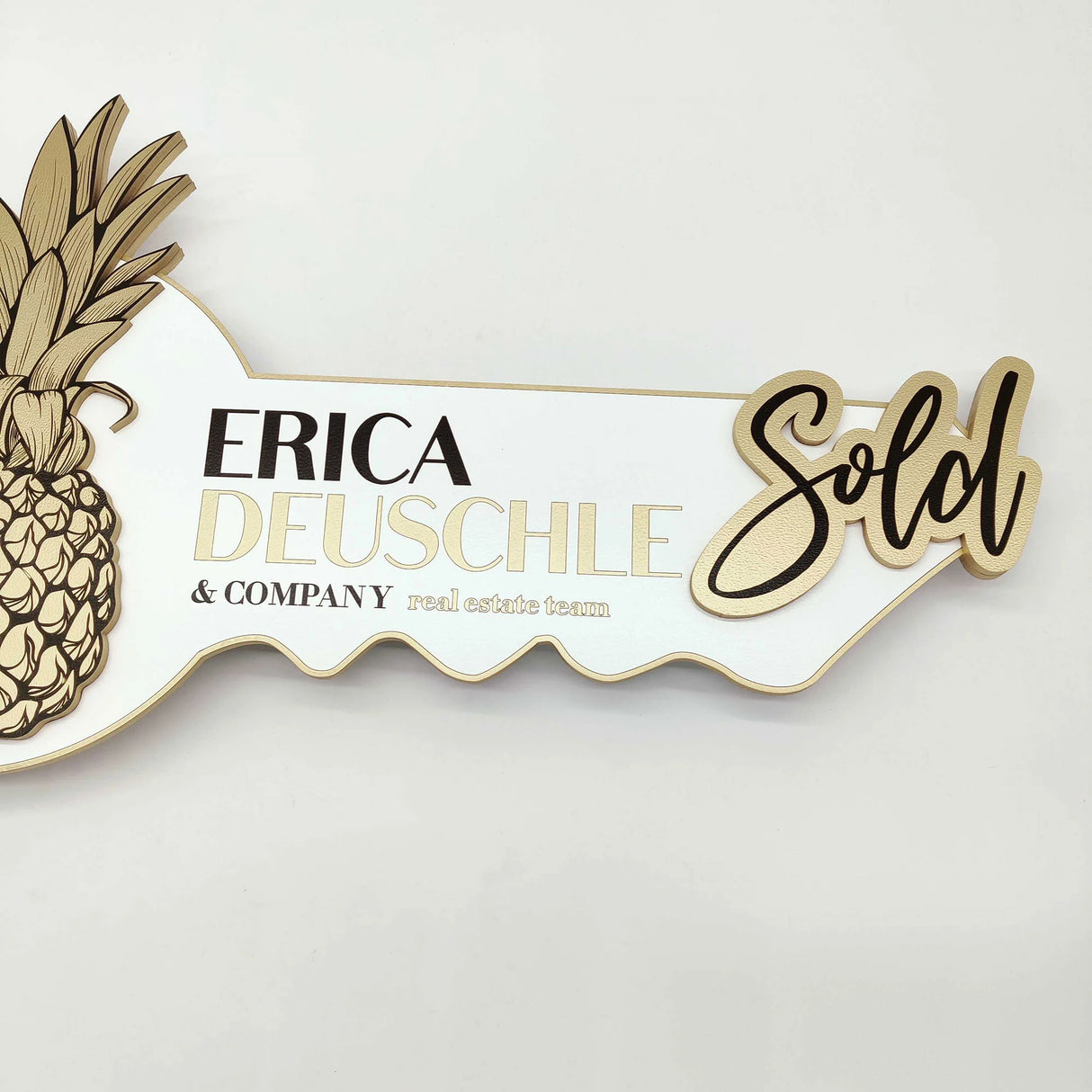 Sold Pineapple Sign